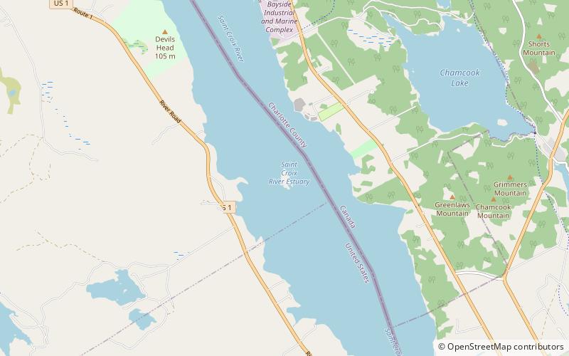 Saint Croix River Light location map