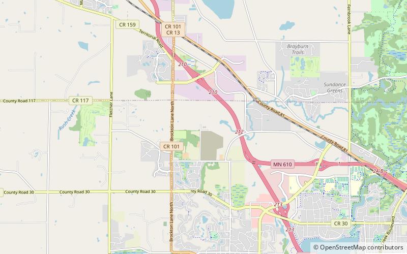 Hindu Temple of Minnesota location map