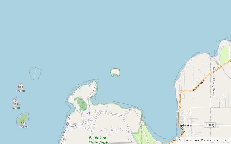 Horseshoe Island location map