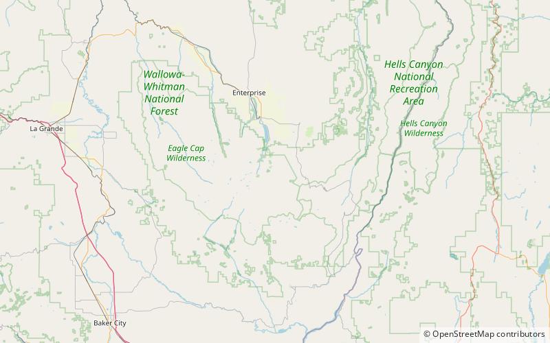 Aneroid Mountain location map