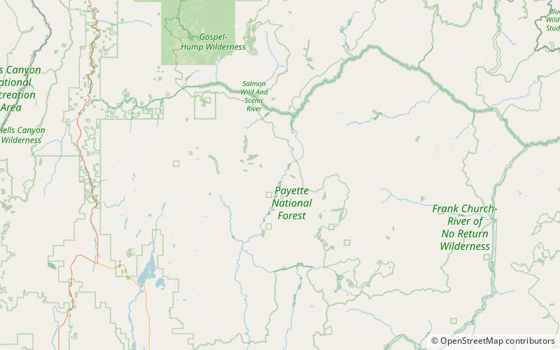 chi sandra garden payette national forest location map