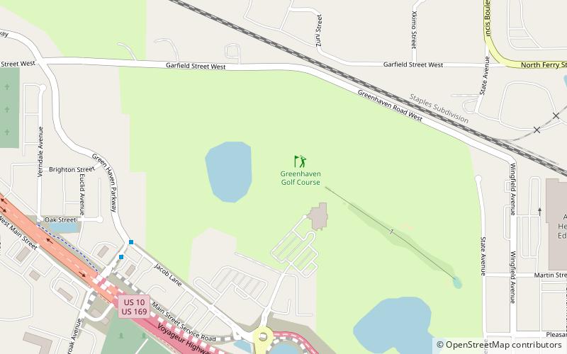 Green Haven Golf Course location map