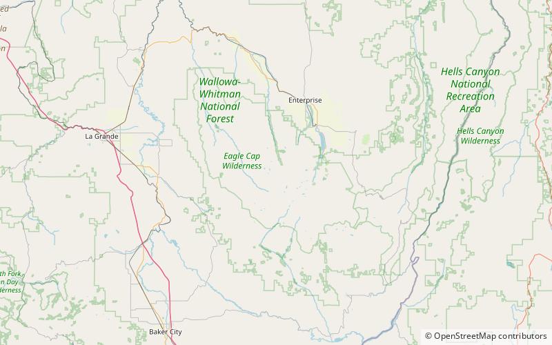 Elkhorn Peak location map