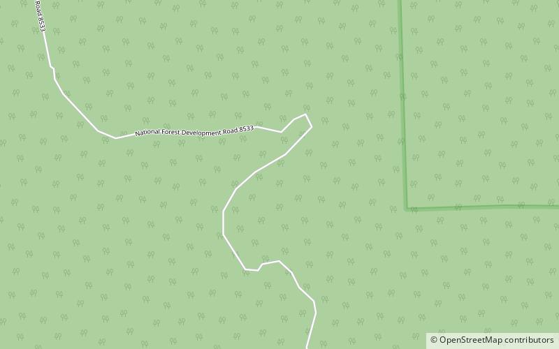 tillamook national forest bosque nacional siuslaw location map