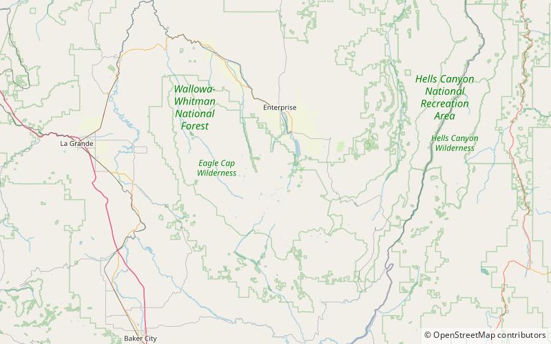 Pic Sacajawea location map