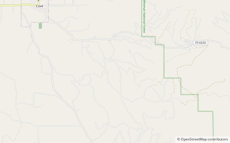 Wallowa Lake State Park location map