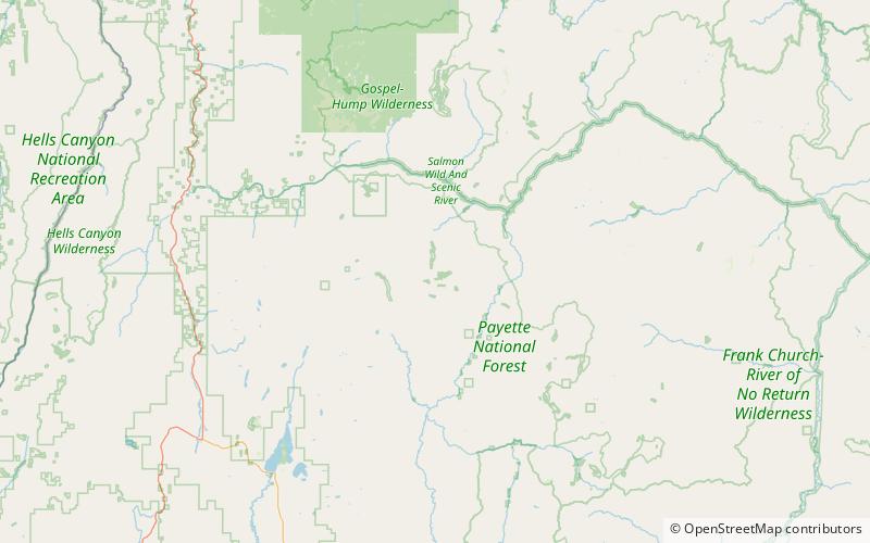 chinese mining camp archeological site payette national forest location map