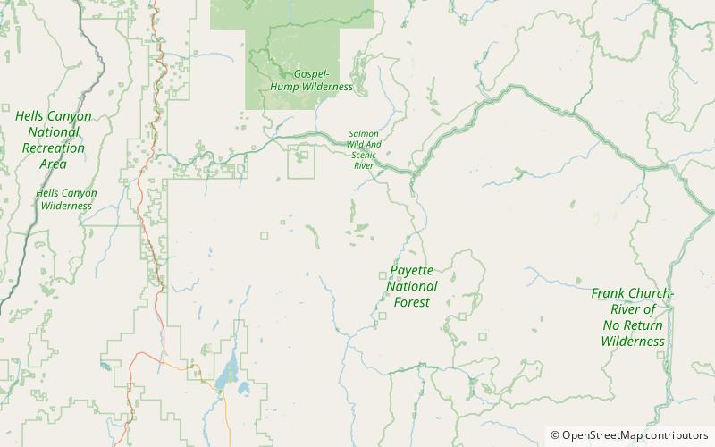 chinese cemetery payette national forest location map