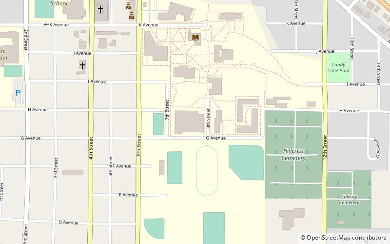Quinn Coliseum location map