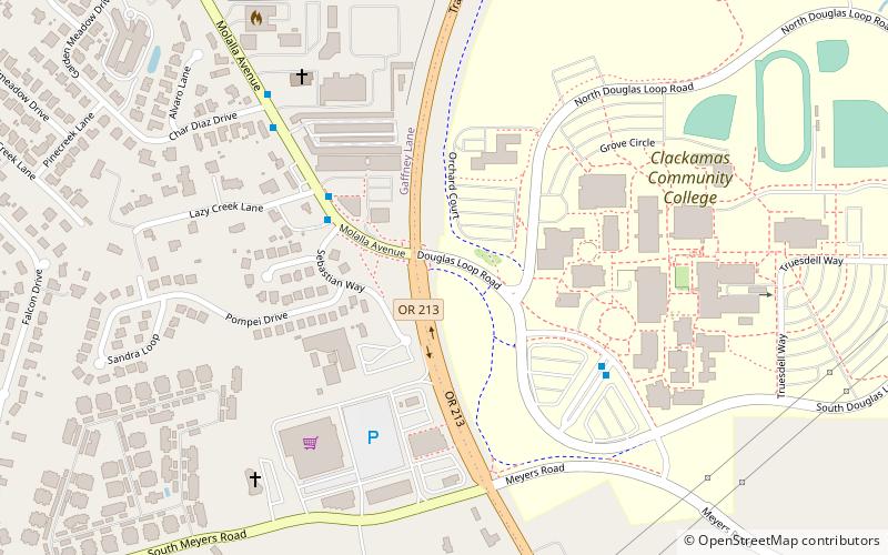 Haggart Observatory location map