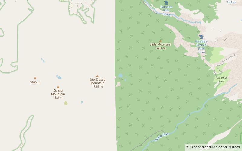 Burnt Lake location map