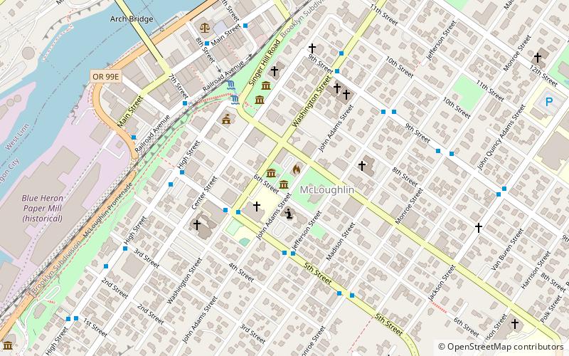 Ermatinger House location map