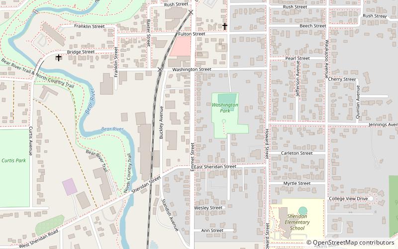 I. N. Debenham House location map