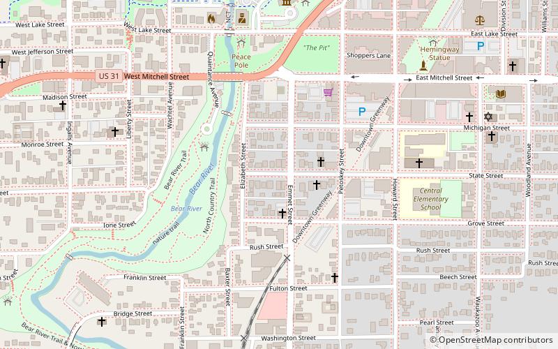 George McManus House location map