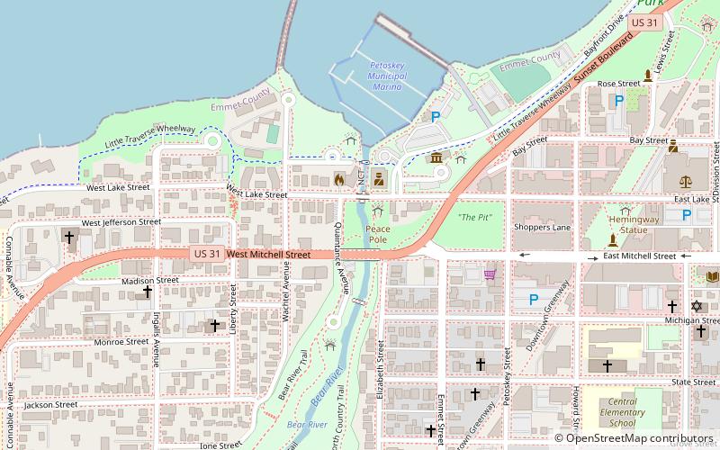 Mineral Well Park location map