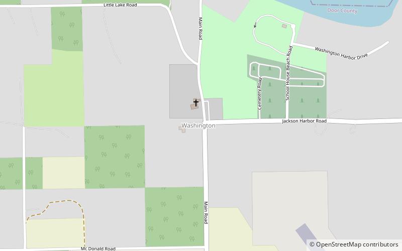 washington ile washington location map