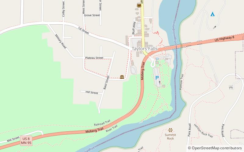 Folsom House location map
