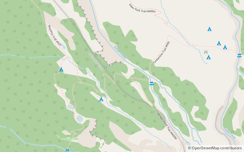 Timberline Trail location map