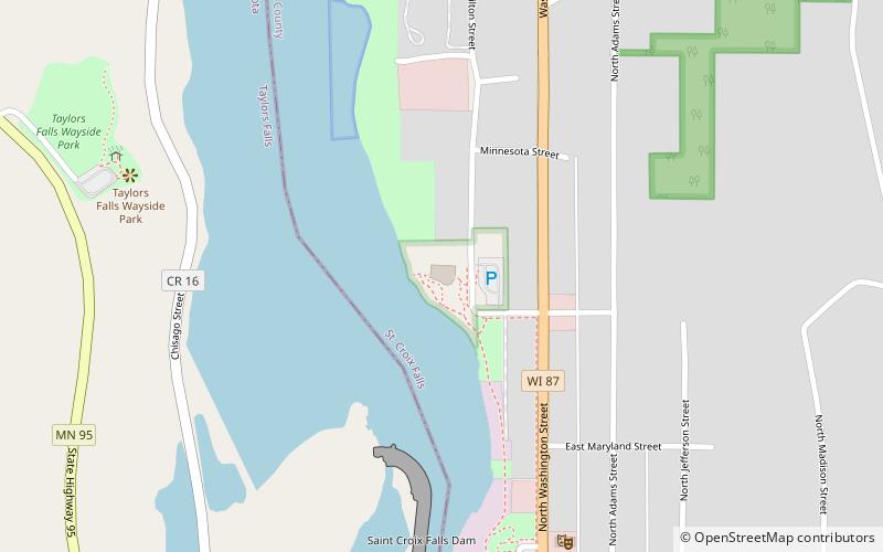 Saint Croix National Scenic Riverway location map