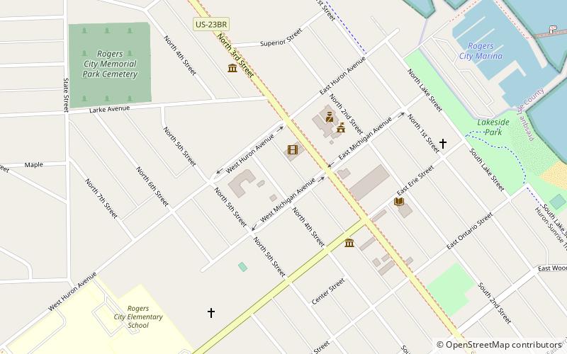 Radka–Bradley House location map