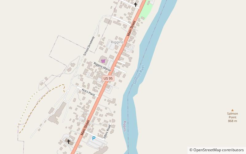 Riggins location map
