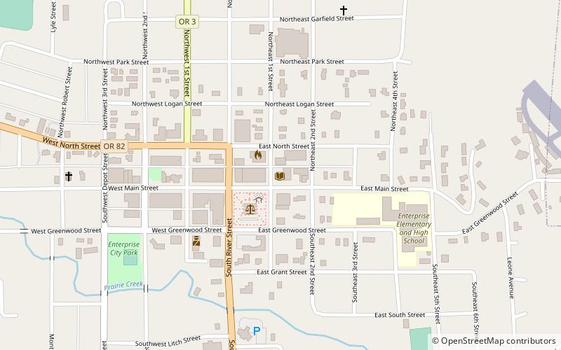 Enterprise Public Library location map