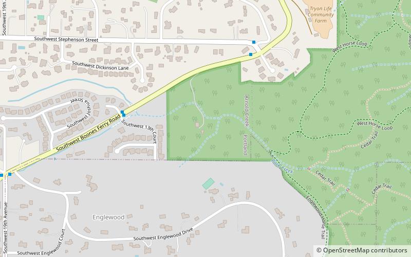 Arnold–Park Log Home location map