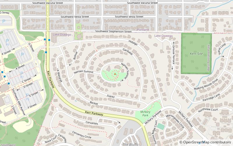 Mount Sylvania location map