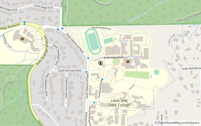 Agnes Flanagan Chapel location map