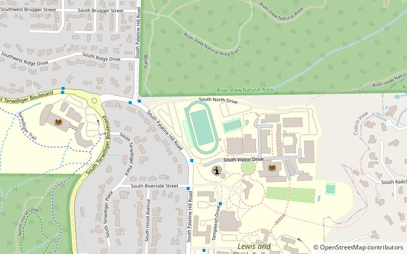 Griswold Stadium location map