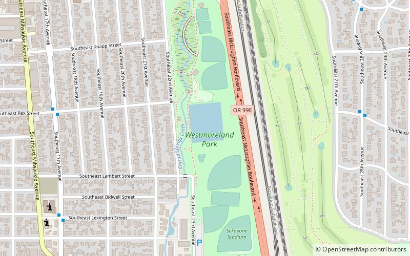 Westmoreland Park location map