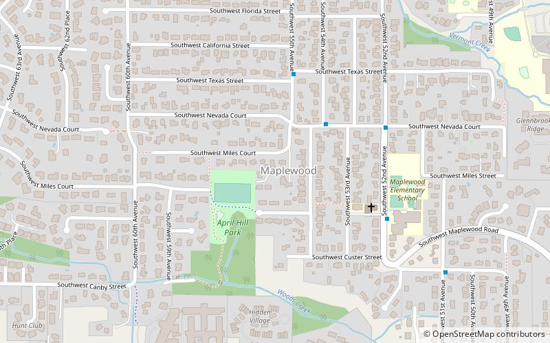 Maplewood location map