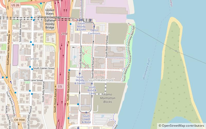 John Ross Tower location map