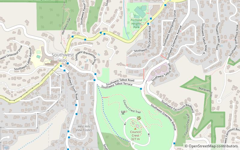 Baruh–Zell House location map