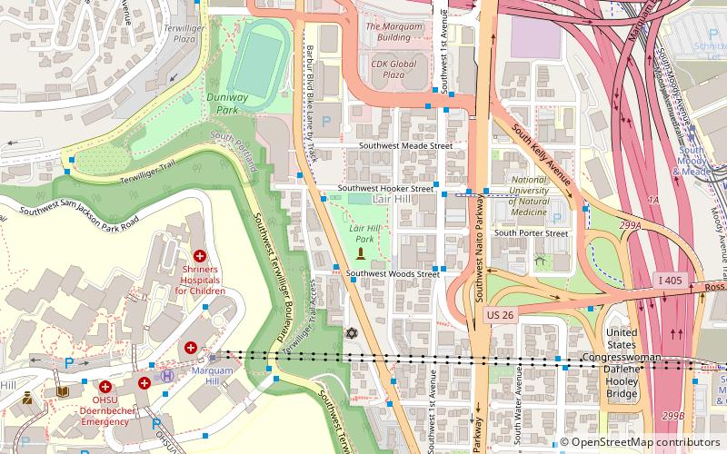 Lair Hill Park location map