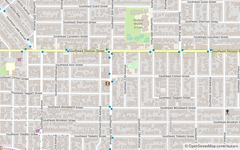 Clinton Street Theater location map