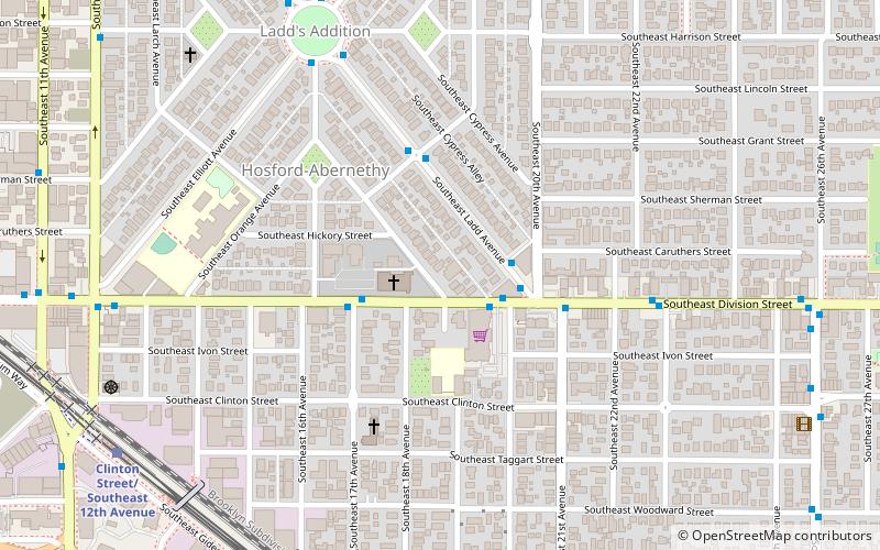 Mizpah Presbyterian Church of East Portland location map