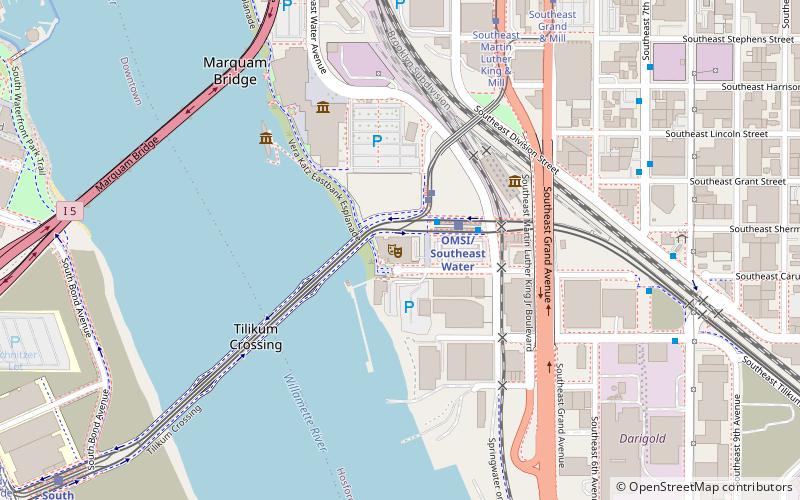 Portland Opera location map