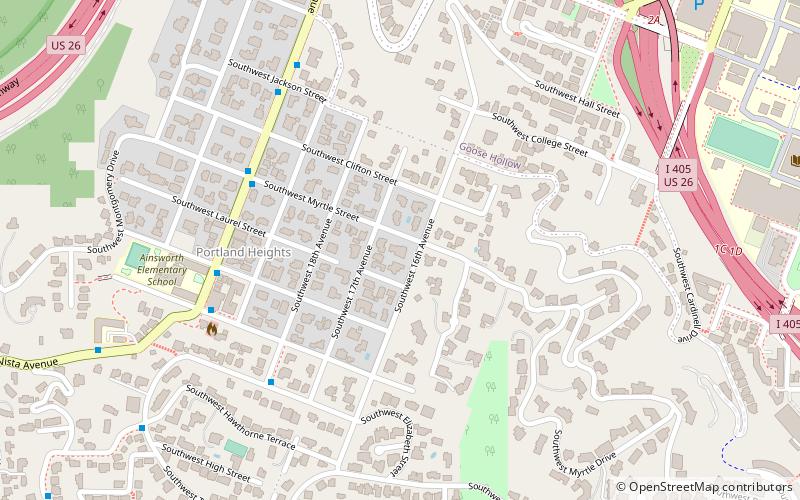 L. B. Menefee House location map