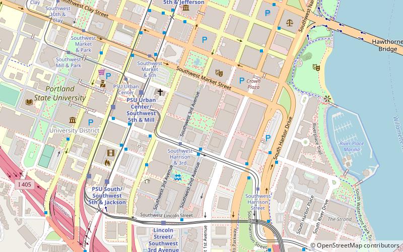 Halprin Open Space Sequence location map