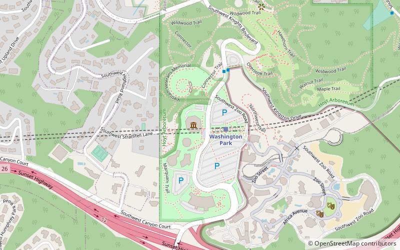 World Forestry Center location map