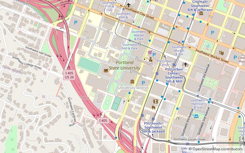 Fariborz Maseeh Hall location map