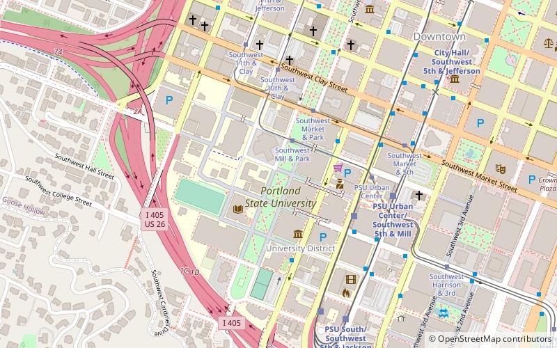 Simon Benson House location map