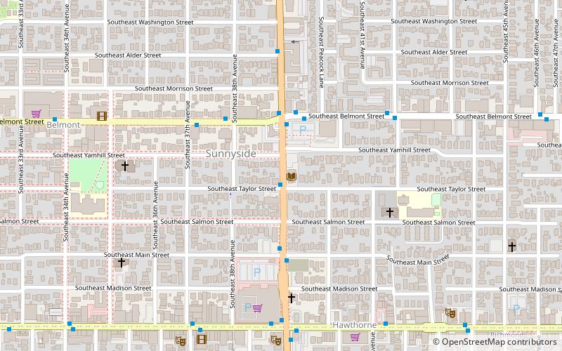 Belmont Library location map