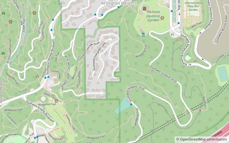 Arlington Heights location map