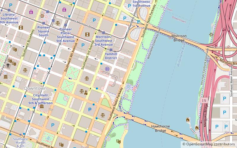 World Trade Center location map