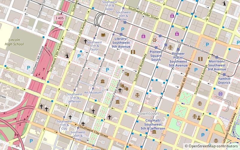 Arlene Schnitzer Concert Hall location map