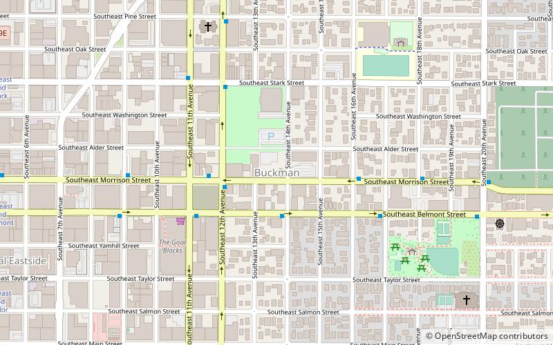 buckman portland location map