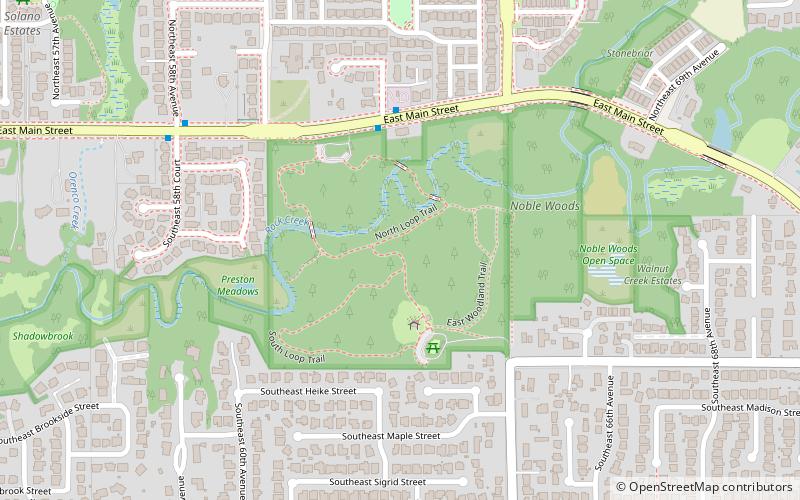 Noble Woods Park location map