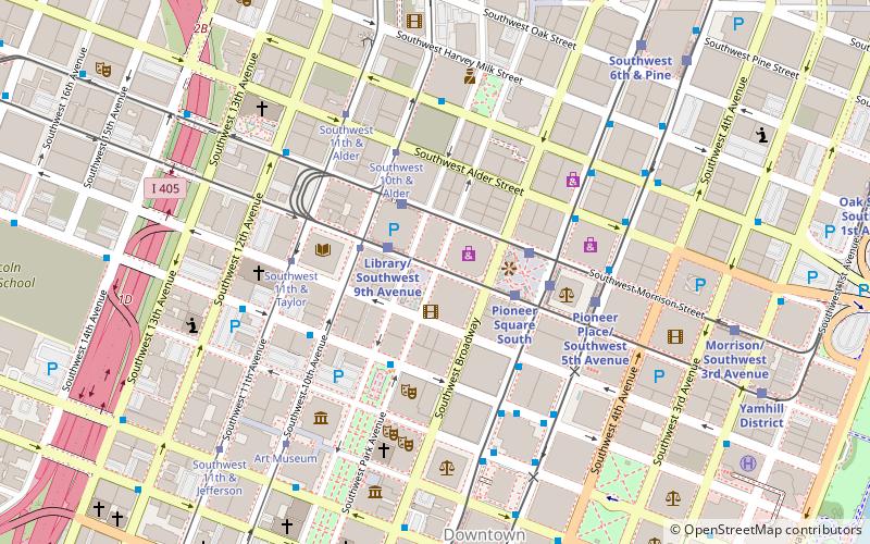 Director Park location map